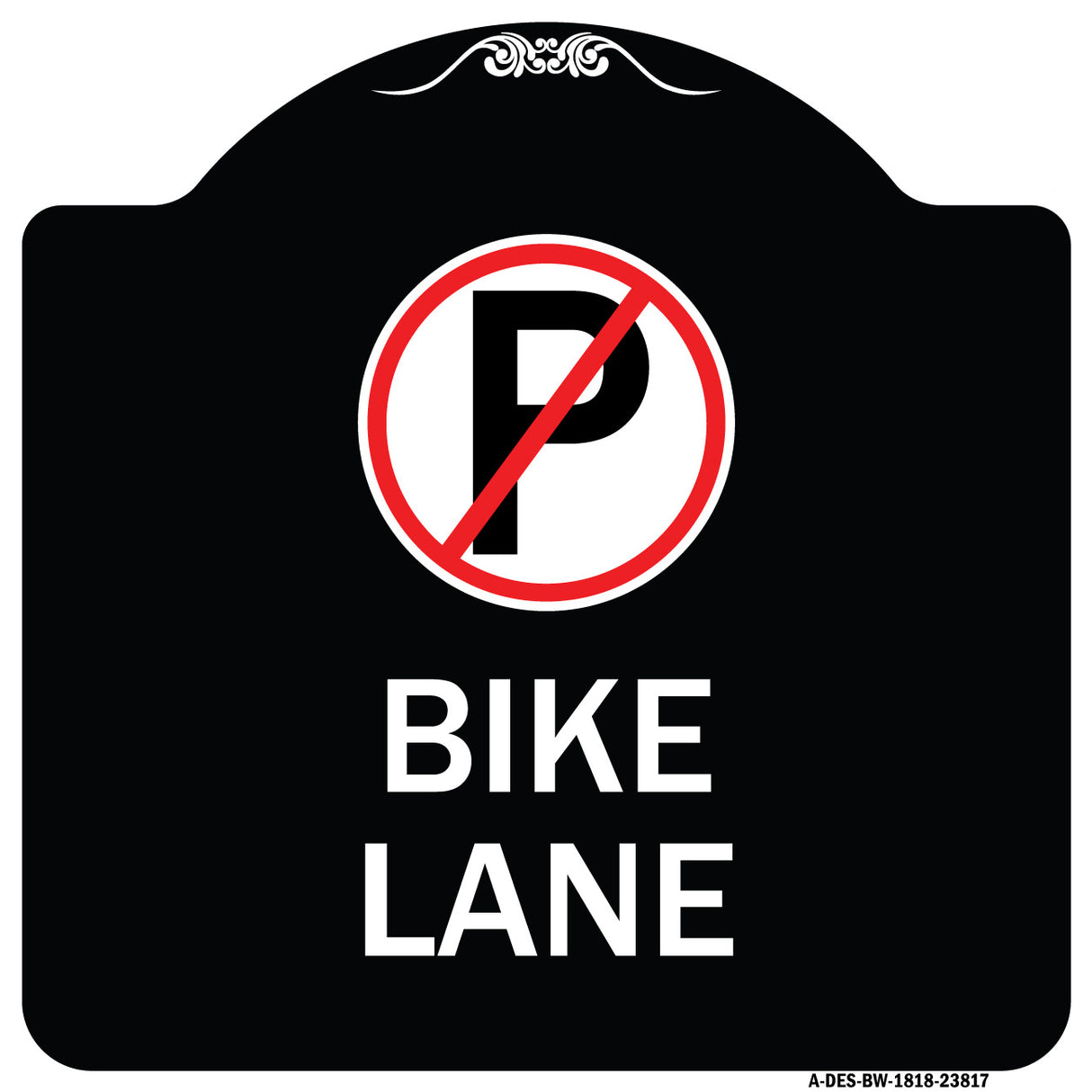 No Parking (Symbol) Bike Lane