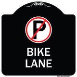 No Parking (Symbol) Bike Lane