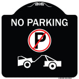 No Parking (No Parking Symbol and Tow Truck Symbol)