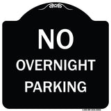 No Overnight Parking Sign