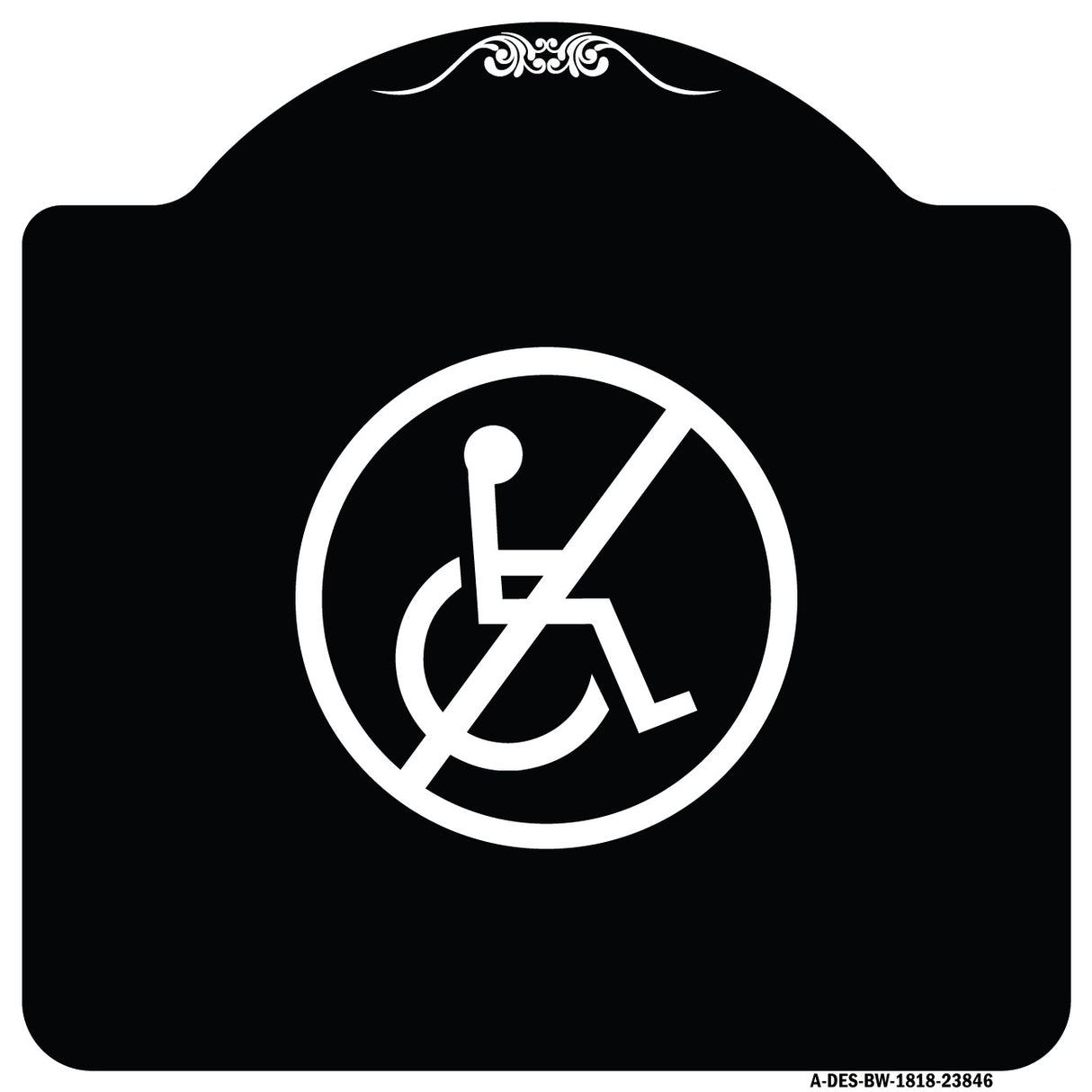No Handicap Symbol