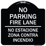 No Estacione Zona Contra Incendio
