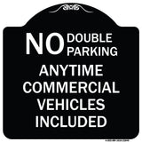 No Double Parking Anytime Commercial Vehicles Included