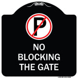 No Blocking the Gate with Graphic
