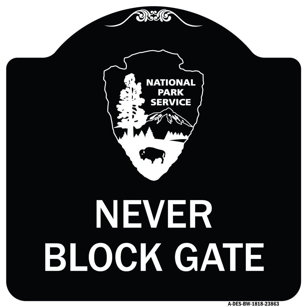 National Park Service - Permit Parking Only