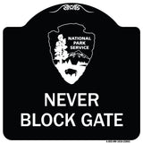 National Park Service - Permit Parking Only