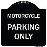 Motorcycle Parking Only