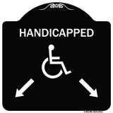 Handicapped Parking with Double Arrows