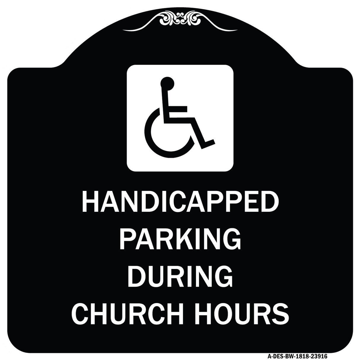 Handicapped Parking During Church Hours (With Graphic)