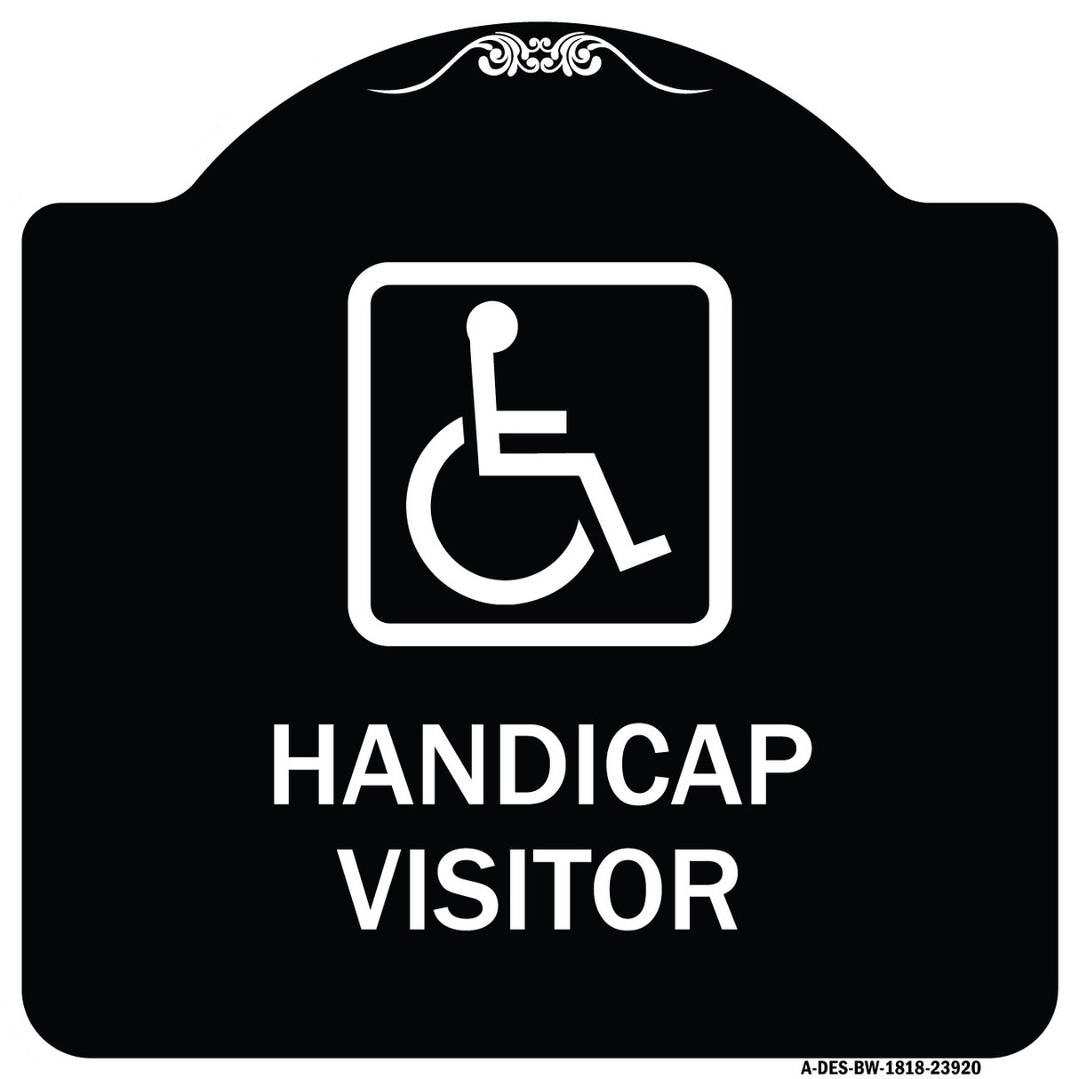 Handicap Visitor (With Graphic)