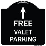 Free Valet Parking with Ahead Arrow
