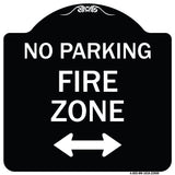 Fire Zone with Bidirectional Arrow