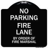Fire Lane by Order of Fire Marshal
