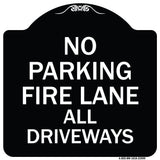 Fire Lane All Driveways