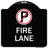 Fire Lane (No Parking Symbol)