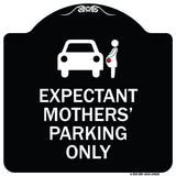 Expectant Mothers' Parking Only (With Graphic)