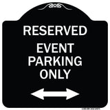 Event Parking Only (With Bidirectional Arrow)