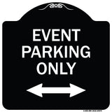 Event Parking Only (With Bidirectional Arrow)