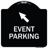 Event Parking (Up Left Arrow Symbol)