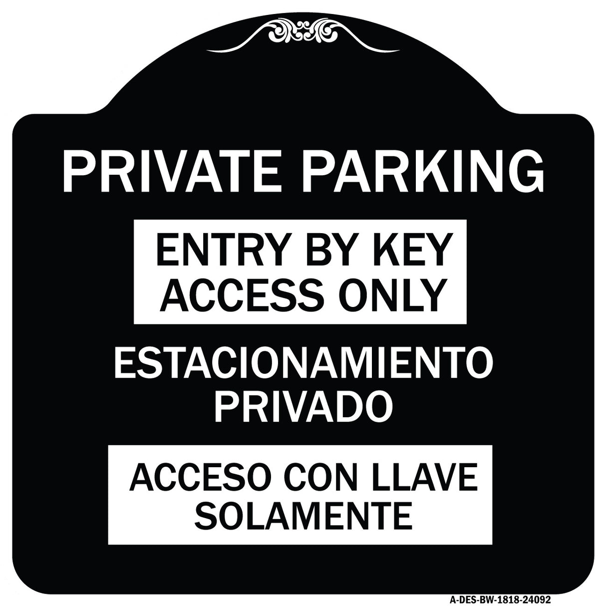 Entry by Key Access Only - Estacionamiento Privado Acceso Con Llave Solamente
