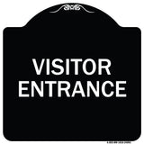 Entrance Sign Visitor Entrance