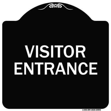 Entrance Sign Visitor Entrance