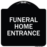 Entrance Sign Funeral Home Entrance