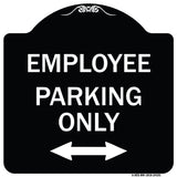 Employee Parking Only (With Bi-Directional Arrow)