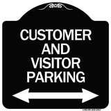 Customer and Visitor Parking (Bidirectional Arrow)