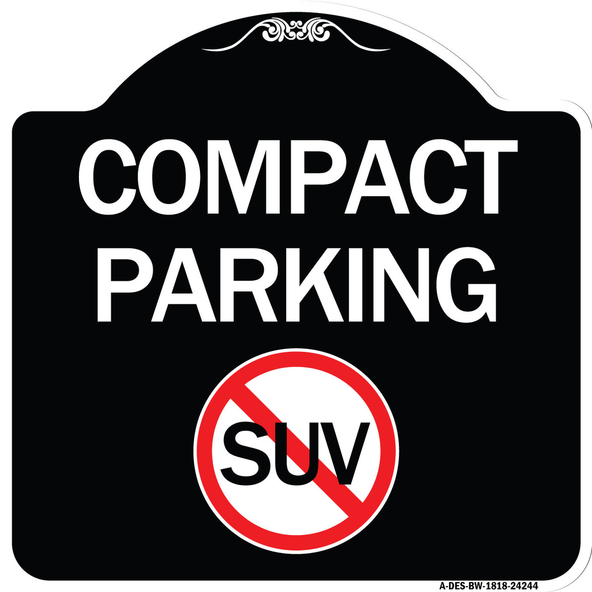 Compact Parking (With No SUV Symbol)
