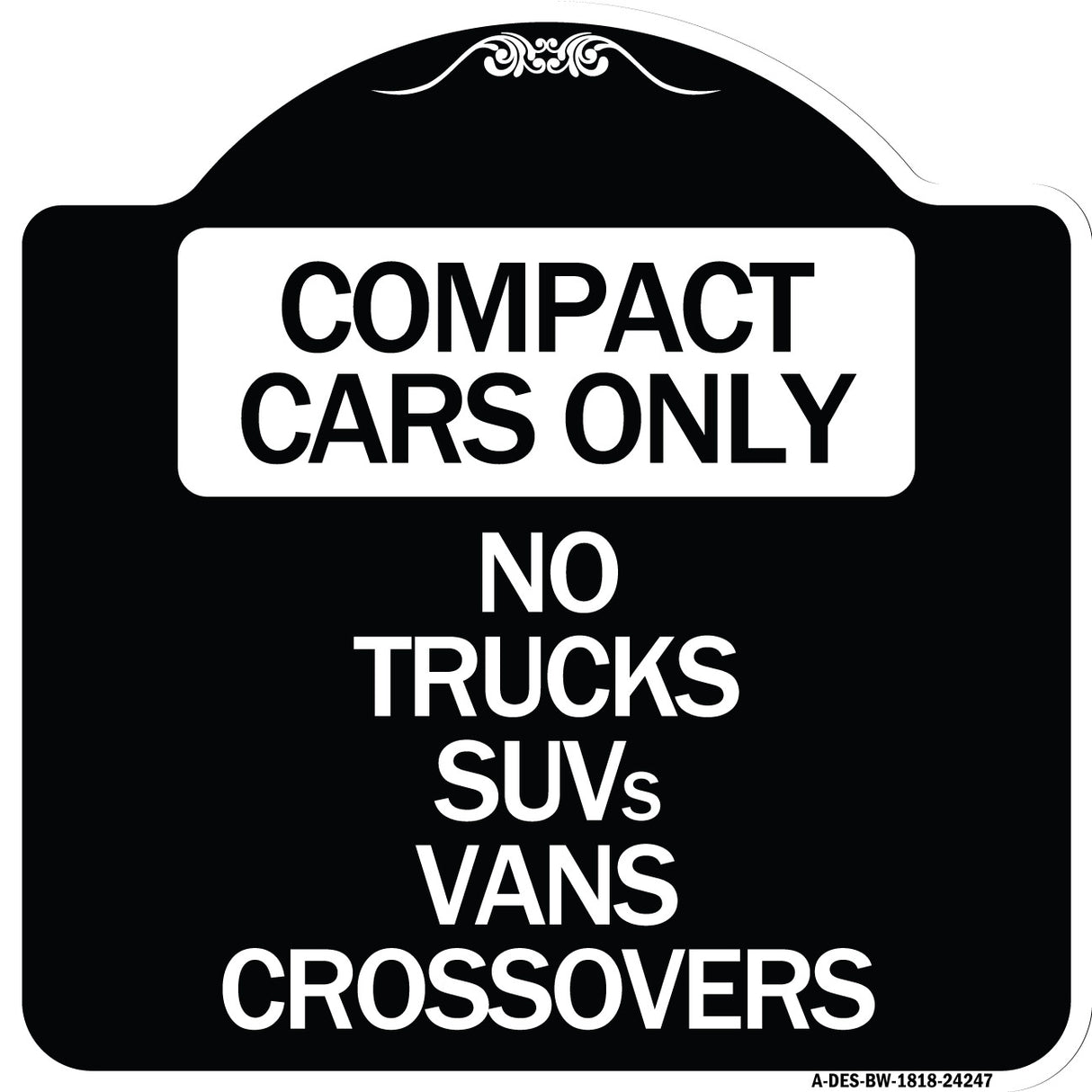 Compact Cars Only - No Trucks SUVs Vans Crossovers