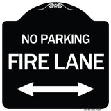 Colorado Fire Lane (With Bidirectional Arrow)