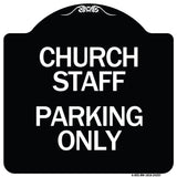 Church Staff Parking Only