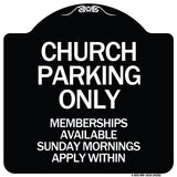 Church Parking Only Memberships Available Sunday Mornings Apply Within