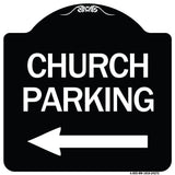 Church Parking (With Left Arrow)