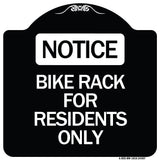 Bike Rack for Residents Only