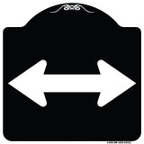 Bidirectional Arrow (Black)