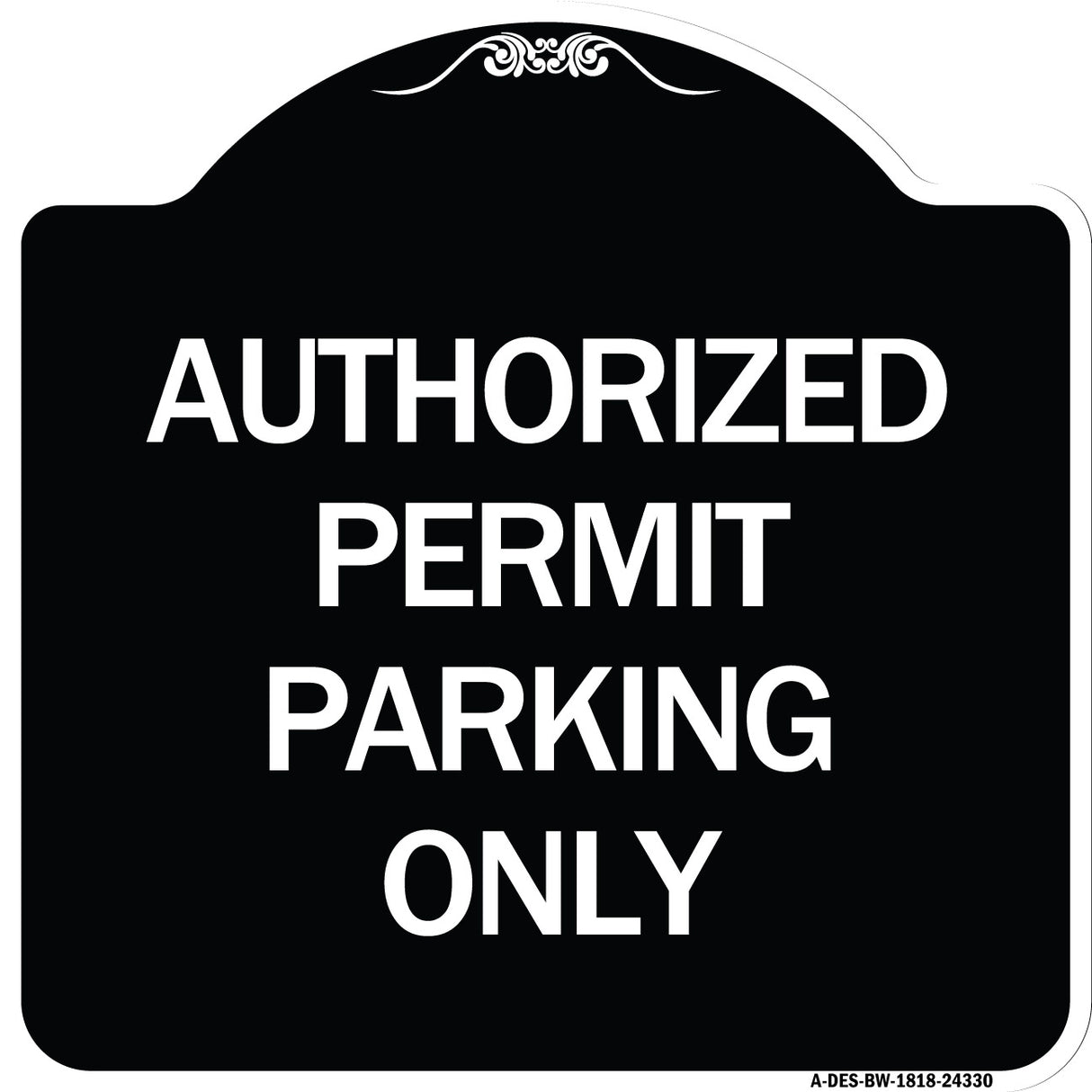 Authorized Permit Parking Only