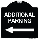 Additional Parking Sign (Left Arrow)