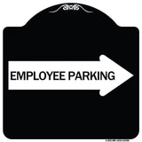 Employee Parking (With Right Arrow)