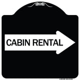 Cabin Rental (With Right Arrow)