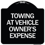 Towing at Vehicle Owner's Expense