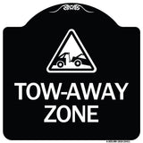 Tow-Away Zone with Graphic