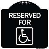Reserved for (With Accessible Symbol)