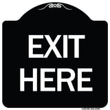 Exit Here