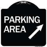 Parking Area (Up Right Arrow Symbol)