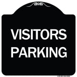 Parking Lot Sign Visitors Parking