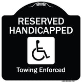 Reserved Handicapped Towing Enforced