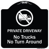 Private Driveway. No Trucks No Turnaround