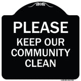 Please Keep Our Community Clean